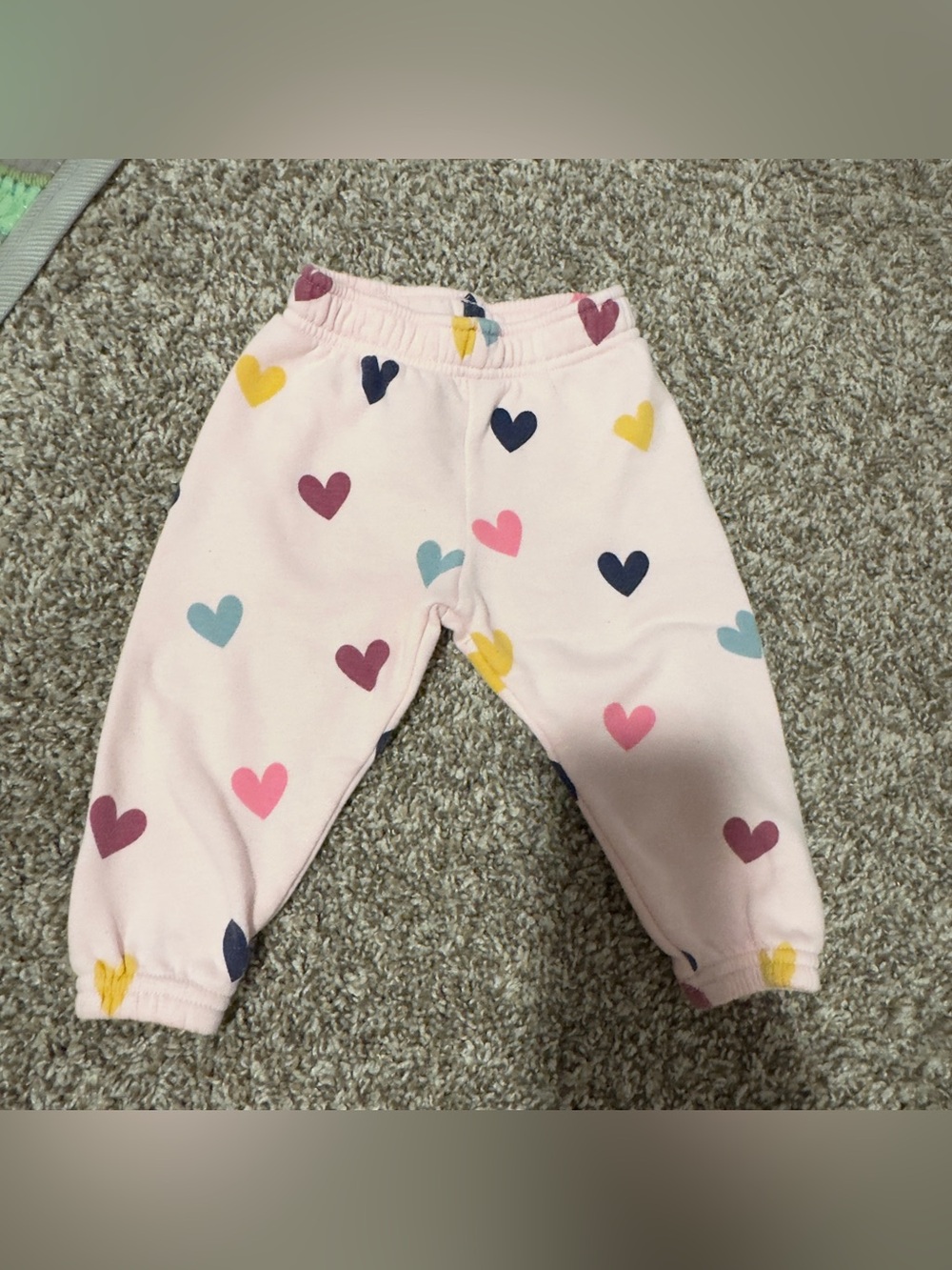 Garanimals Pink Heart Jogger Pants